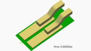 リードへのはんだの濡れ上がり